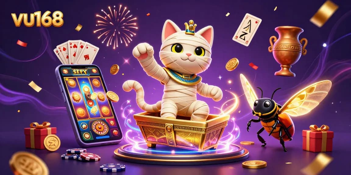 Play like a professional at vu168, where Egyptian-themed fun meets exciting casino games.