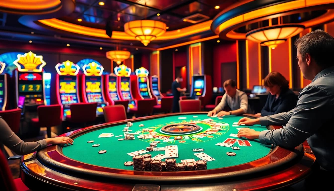 Engage in thrilling gambling action at https://keobongda2.vip/ with vibrant casino scenes and excitement.