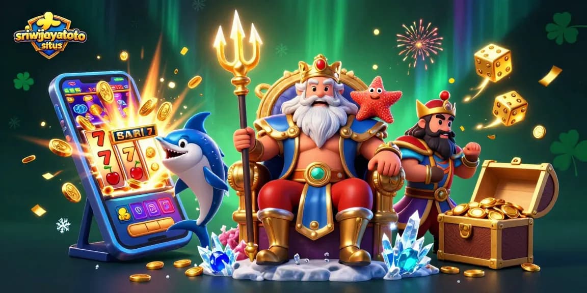 Experience the exciting world of sriwijayatoto situs with jackpot slots and vibrant colors.