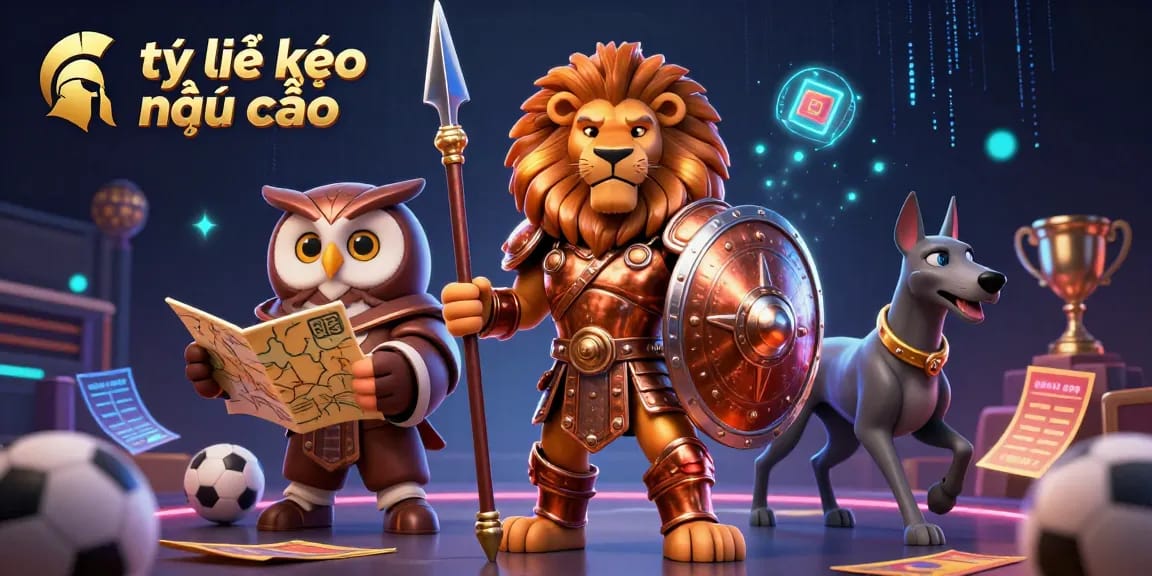Engage with tỷ lệ kèo nhà cái through our dynamic gambling scene featuring strategically-themed characters and rich visuals.