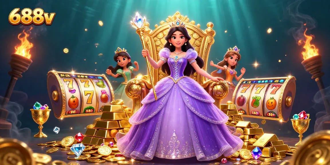 Engage with 688v's adventure through vibrant slot reels and royal treasures.