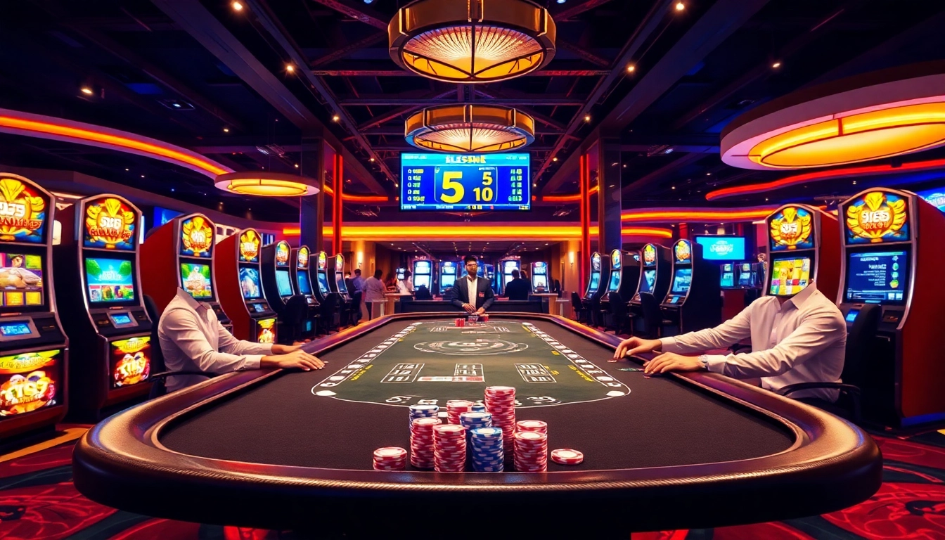 Experience excitement at Trang chủ BL555 with lively casino games and professional dealers in a luxurious setting.