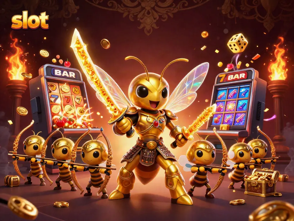 Mesin slot memicu ledakan jackpot dengan elemen berwarna-warni dan karakter kartun yang menarik.