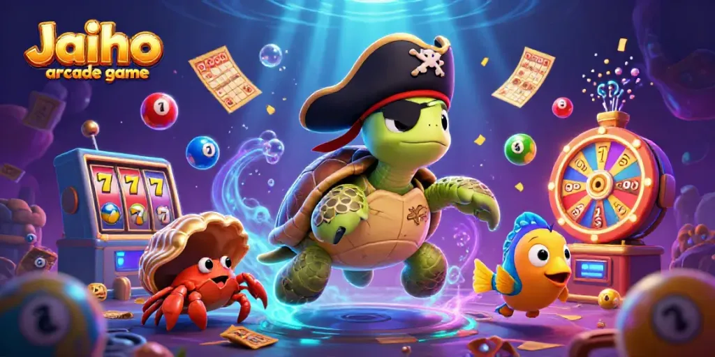 Play exciting Jaiho arcade game with unique characters and vibrant elements for immersive gaming action.