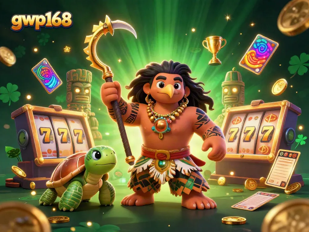 GWP168 menghadirkan pengalaman bermain slot online yang seru dengan karakter menarik dan elemen kasino menawan.