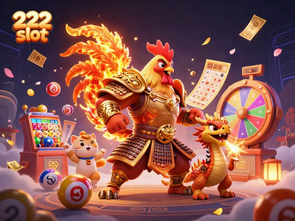 Memenangkan 222 slot dengan ilustrasi 3D menarik, berpadu dengan elemen permainan yang dinamis.