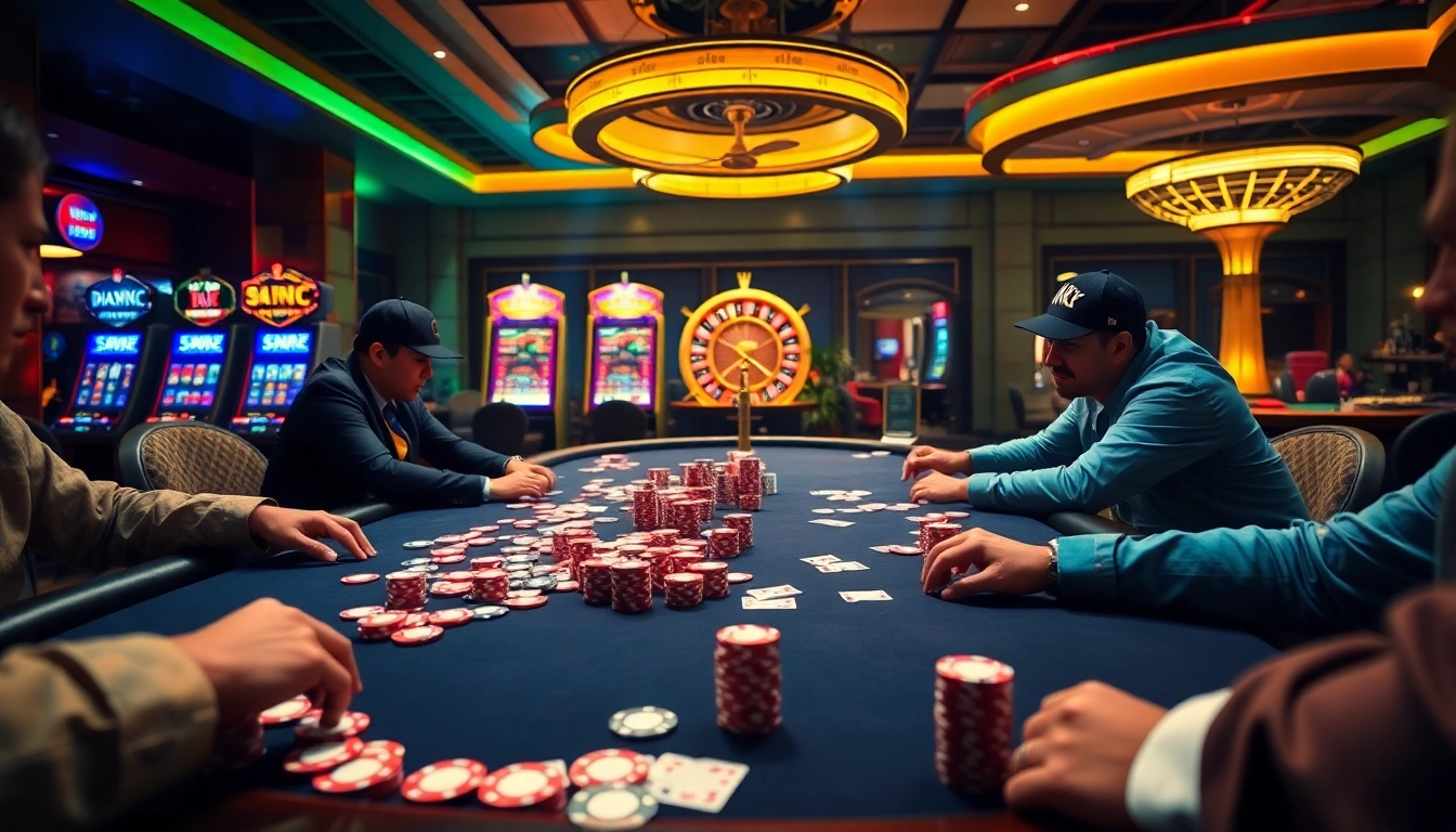 Experience thrilling bets at eejl88888 com with vibrant poker chips and classic casino tables.