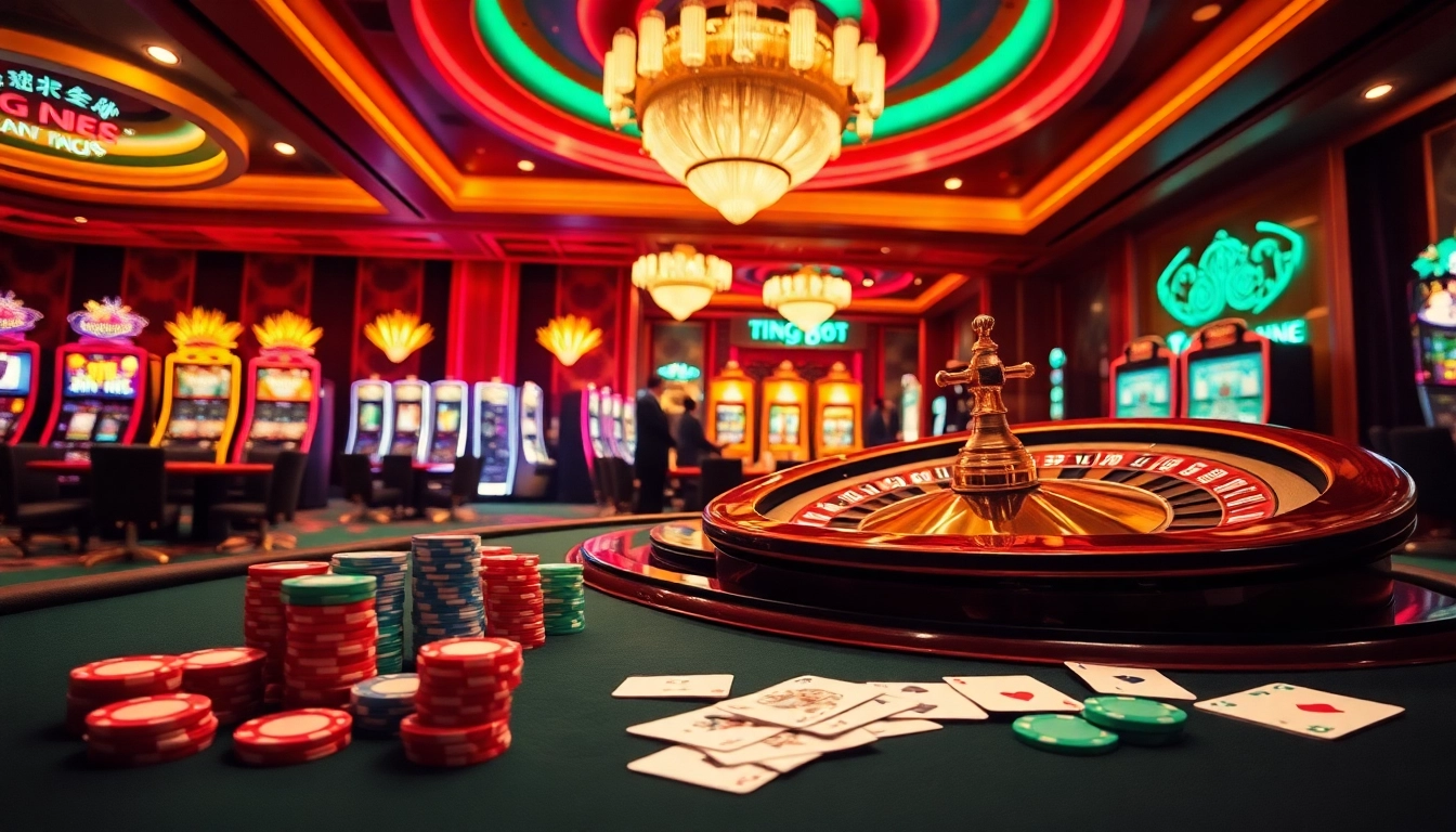 Engage in the thrilling experience of king 88 with vibrant casino tables and exciting games.