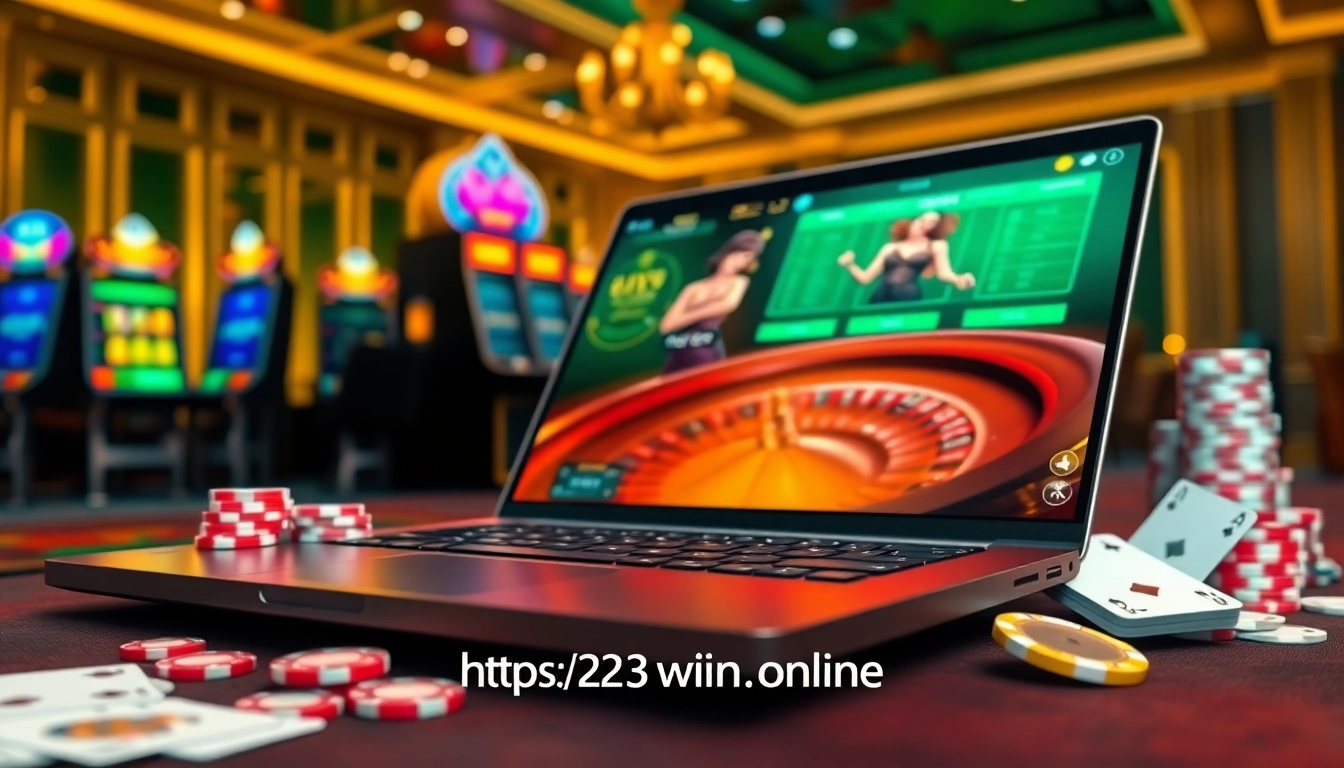 Engaging casino experience highlighting online gambling at https://23wini.online with vibrant gaming elements.