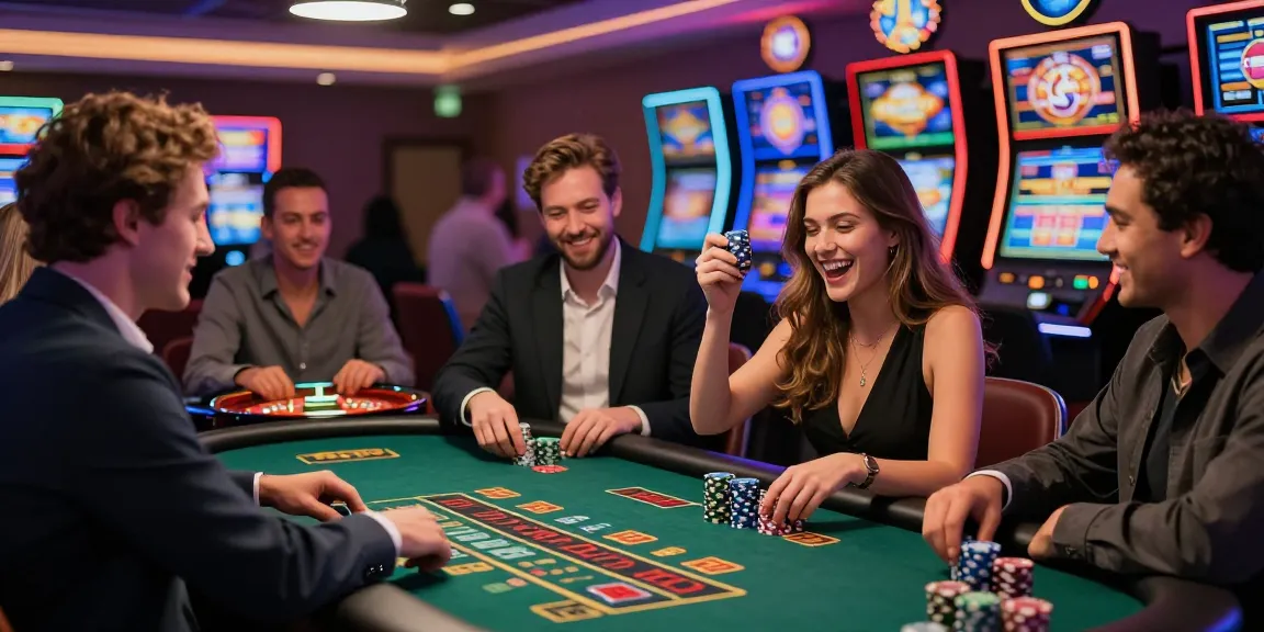 Experience the excitement of non-UK casinos at https://tootingpharmacypractice.co.uk/ with lively players celebrating big wins and vibrant gaming tables.